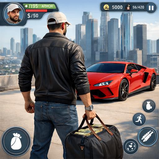 Open world game art