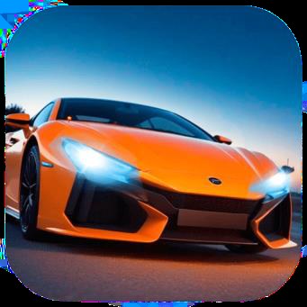 Racing game art